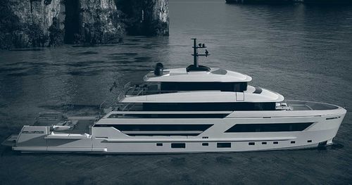 Superyacht für Kreuzfahrten - 44X-Space - Cantieri Navali San Lorenzo - klassisch / Raised Pilothouse / mit Pool