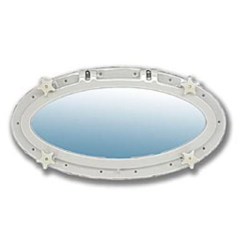 Rechteckiges Bullauge - 4000 SERIES - Freeman Marine Equipment - oval / für Boot / für Yacht
