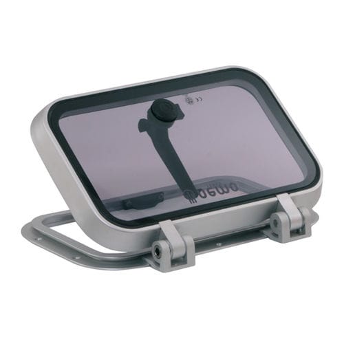 Deckluke für Boot - Silver - Nemo Industrie - für Yacht / quadratisch / rechteckig