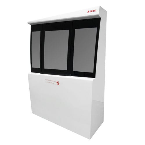 Fenster für Boot - Nemo Industrie - für Yacht / gleitend / Glas