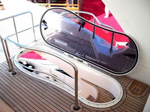 Deckluke für Boot - Passofly - Nemo Industrie - für Yacht / rechteckig / Spezial