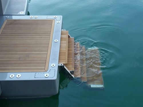 Bootsleiter - 92 WBL  - Pin-craft - Teleskop / Boarding / für Plattform