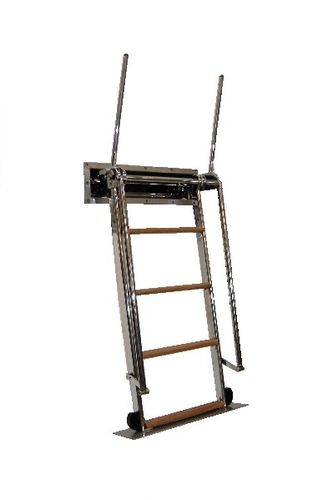 Bootsleiter - 38SB1  - Pin-craft - Teleskop / versenkbar / zum Baden