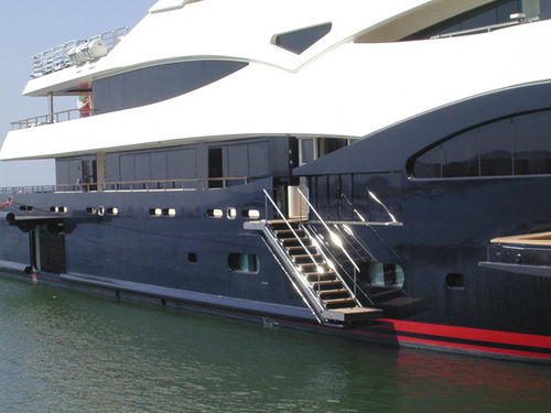 Yachtleiter - SRR  - Pin-craft - seitlich / Fallreep / Edelstahl