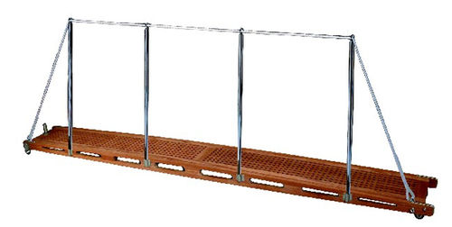 Gangway für Boot - OLD MARINE - Pin-craft - faltbar / manuell / Teakholz