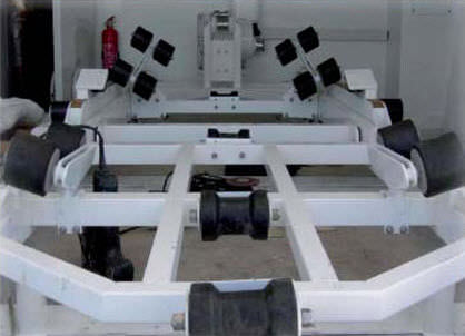 Slipwagen - CR-CN - Pin-craft - für Motorboot