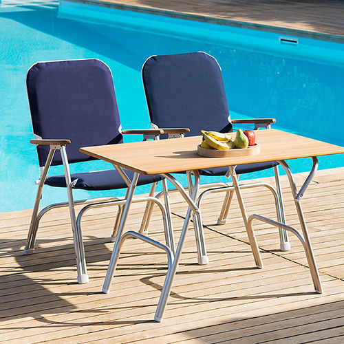 Standard Stuhl für Boot - V100 Series - Forma Marine Furniture, LLC. - für Yacht / klappbar / schwarz