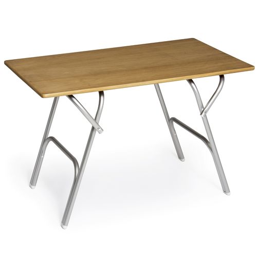 Klappbarer Cockpittisch - M600T - Forma Marine Furniture, LLC. - einstellbar / Teakholz / Aluminium