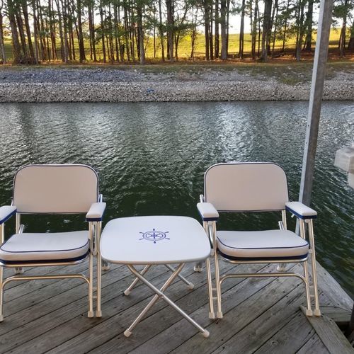 Klappbarer Cockpittisch - M350 - Forma Marine Furniture, LLC. - melaminbeschichtet / Aluminium / weiß