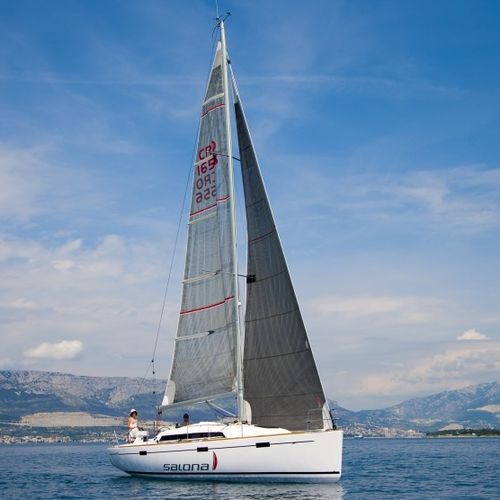 Segelboot für Fahrten- und Regattasegeln - S35 - Salona yachts - 2 Kabinen / mit Doppelsteuerrad