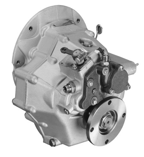 Untersetzungsgetriebe für Boot - TM 345 A - Twin Disc - für Motoren / mit Hydraulikkupplung