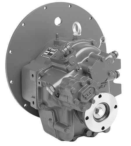 Untersetzungsgetriebe für Boot - TM 93 - Twin Disc - für Motoren / mit Hydraulikkupplung
