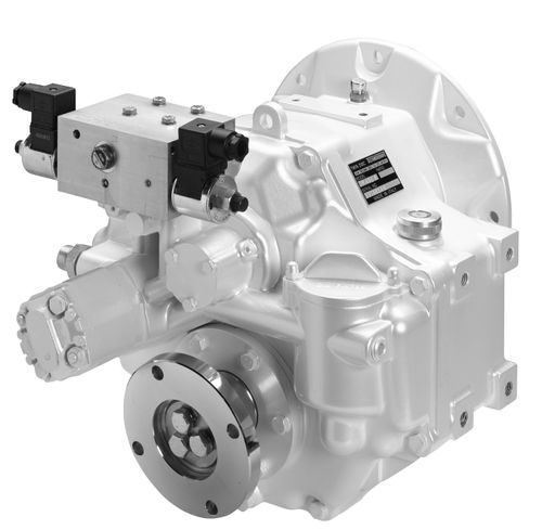 Untersetzungsgetriebe für Boot - TM 485 A1 - Twin Disc - für Motoren / mit Hydraulikkupplung