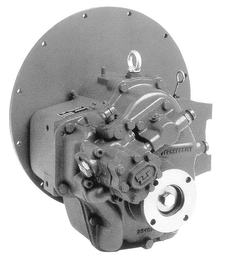 Untersetzungsgetriebe für Boot - TM 170 A - Twin Disc - für Motoren / mit Hydraulikkupplung