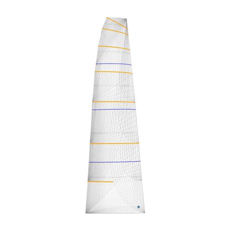 Großsegel - D4 Horn - Incidence Sails - für Rennsegelboote / Polyester / Carbon