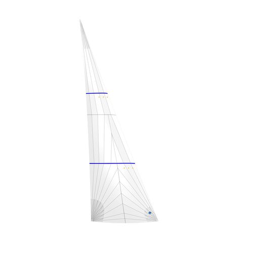 Vorsegel - Solent - Incidence Sails - für Renn-/Fahrtensegelboote / Polyester