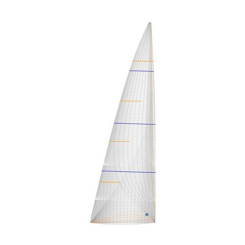 Großsegel - D4  - Incidence Sails - für Fahrtensegelboote / Polyester / Carbon