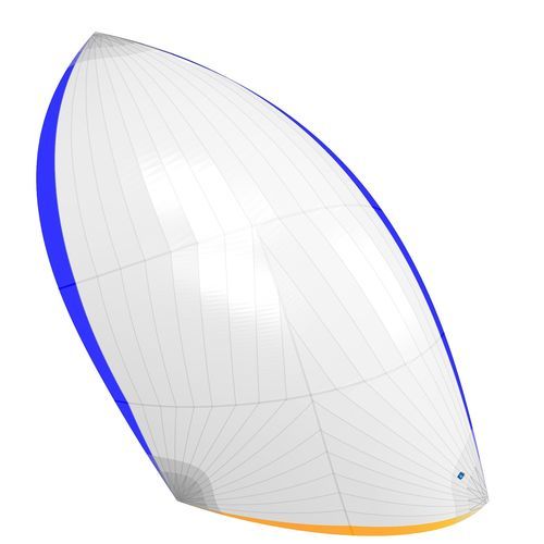 Asymmetrischer Spinnaker - A2 - Incidence Sails - für Fahrtensegelboote