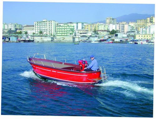 Innenborder-Konsolenboot - SUPERCORALLO 21 - CO.ME.NA - Gozzo / klassisch