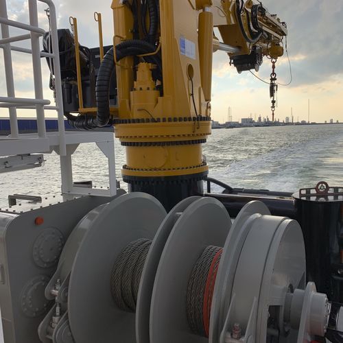 Winde für Schiffe - Anchor Handling - Damen Marine Components - Bagger / elektrisch / Hydraulikmotor