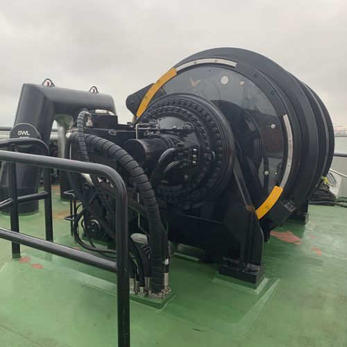 Winde für Schiffe - Direct-drive - Damen Marine Components - Schlepp / Hydraulikmotor / zwei Trommeln