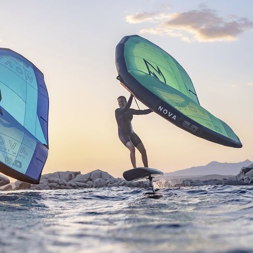 Aufblasbares Wing Sail / Hybrid - NOVA LIGHT - North Kites - Geschwindigkeit