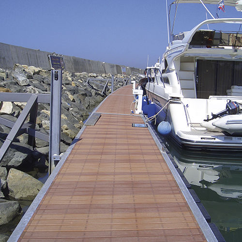 Schwimmponton - EASY  - Martini Alfredo - Anker / für Yachthafen / für Boot