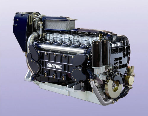 Innenbordmotor - 660 PLUS - 660 HP @ 3100 RPM - SEATEK - Diesel / für Berufsschiffe / Turbolader