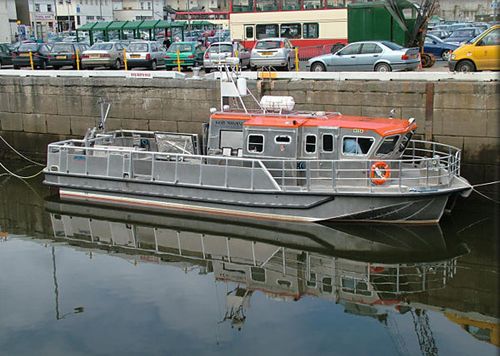 Taucherbasisboot Berufsschiff - ALN 059 ‘Kesh Varrey’ - Alnmaritec - Innenborder / Aluminium