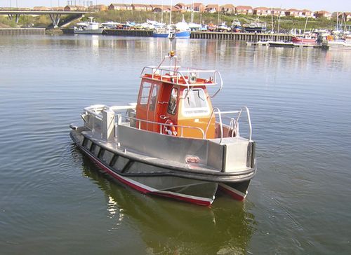 Offshore-Hafenboot Berufsschiff - ALN 047 ‘Pocagema’ - Alnmaritec - Katamaran / Inboard-Hydrojet / Aluminium