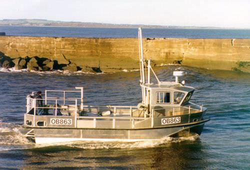 Nutzfahrzeug Berufsschiff - ALN 008 ‘Enterprise’ - Alnmaritec - Katamaran / Innenborder