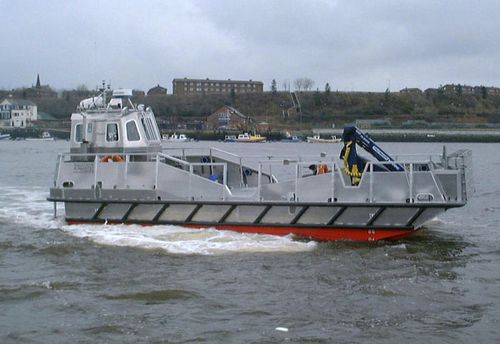 Landungsboot-Berufsschiff - ALN 063 ‘T/T MV Tuperna’  - Alnmaritec - Innenborder / Aluminium