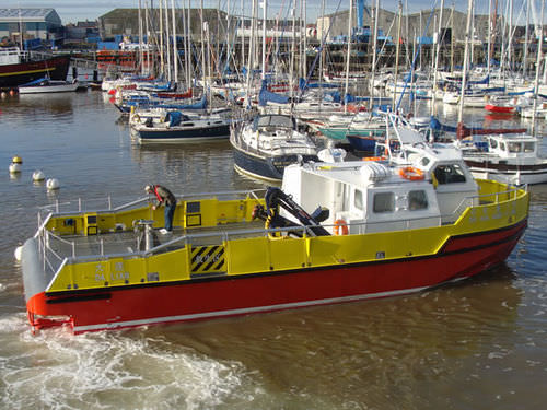 Umweltschutzboot Berufsschiff - ALN 094 ‘SHI HUA GANG YI HAO’ - Alnmaritec - Katamaran / Inboard-Hydrojet