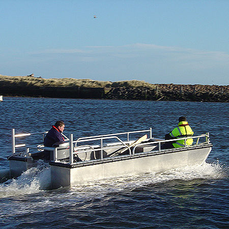 Ölrückführungsboot Berufsschiff - ALN 070-75 ‘CNA’  - Alnmaritec - Außenborder