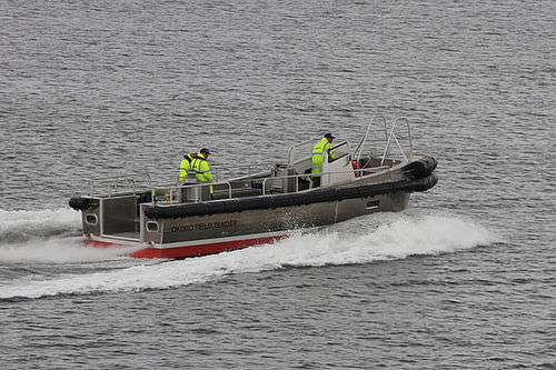 Festmacherboot Berufsschiff - ALN 164 - Okoro Field Tender - Alnmaritec - Innenborder