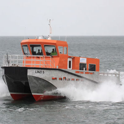 Passagierboot Berufsschiff - ALN 153 ‘Linzi S’ - Alnmaritec - Katamaran / Innenborder