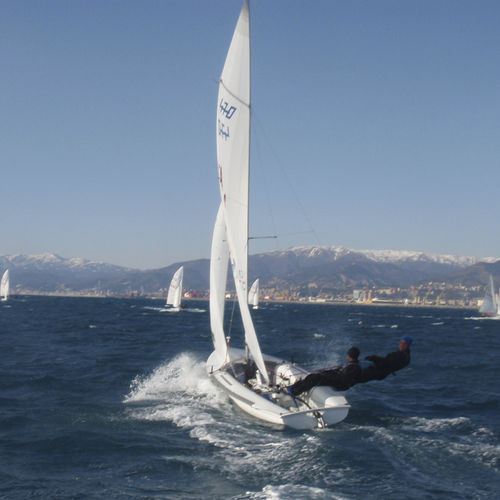 Großsegel - Ullman Sails - für Jolle / Radial-Schnitt / 470