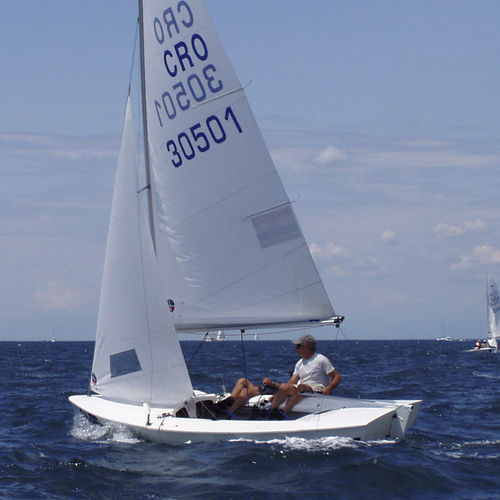 Großsegel - Ullman Sails - für Jolle / Radial-Schnitt / Dacron®