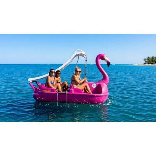Tretboot / 4 Plätze - Gran Flamenco Beach - AVENTURAS AQUATICAS - LA NORIA - Aluminium / Edelstahl / Polyethylen