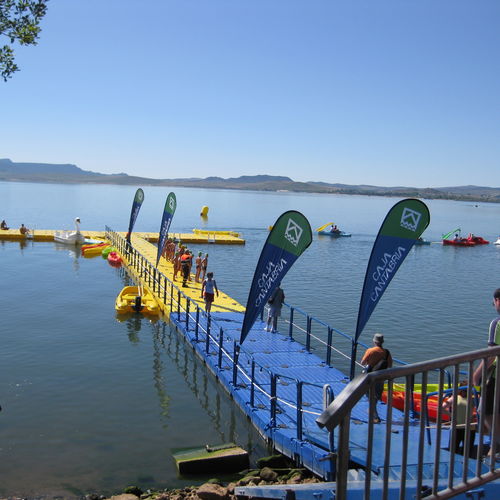 Schwimmponton - AVENTURAS AQUATICAS - LA NORIA - Anleger / für Yachthafen / für Wassersportzentrum
