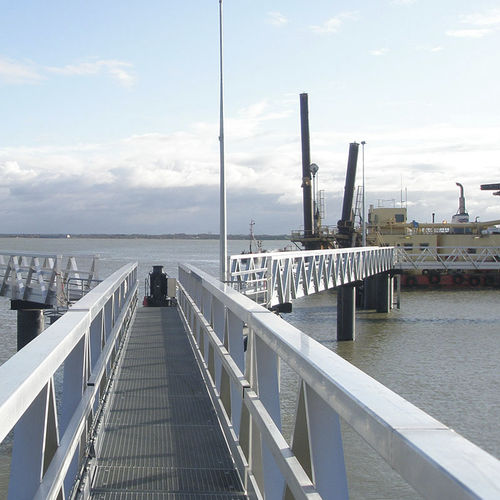Gangway für Steg - Metalu Industries International - Aluminium