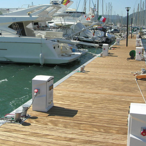 Schwimmponton - COGOLIN - Metalu Industries International - Anker / für Yachthafen / Aluminium