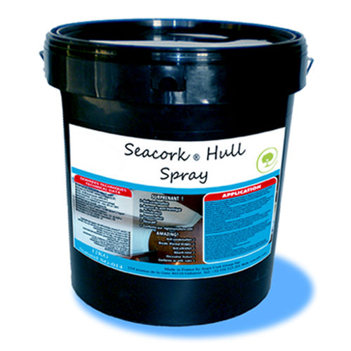 Spritzkork-Dämmbeschichtung - SG-007 HULL WHITE BASE - Seacork - für Boot / Antikondens / zur Schalldämmung