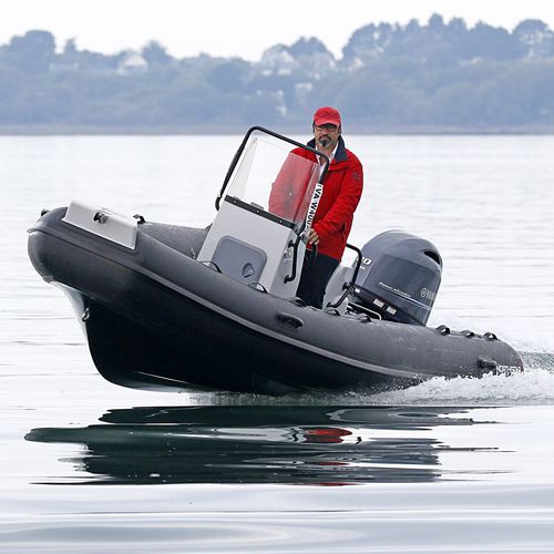 Außenborder-Schlauchboot - CORE 5.4 - NORTHSTAR RIBs - halbstarr / Open / mit Jockey-Konsole