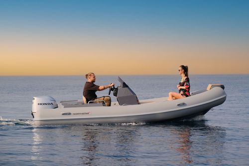 Außenborder-Schlauchboot - AXIS 4.2 - NORTHSTAR RIBs - halbstarr / Open / mit Seitenkonsole