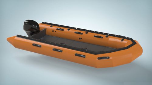 Rettungsboot Berufsschiff - GF 4.7 - NORTHSTAR RIBs - Außenborder / Festrumpf-Schlauchboot