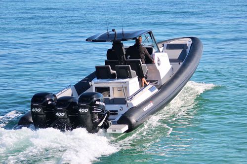 Außenborder-Schlauchboot - ION 12 - NORTHSTAR RIBs - dreimotorig / RHIB / Stufenrumpf