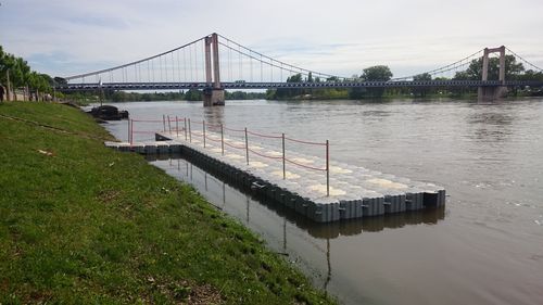 Schwimmponton - MARINEFLOOR EUROPE - modular / Anleger / für Strände und Flussmündungen