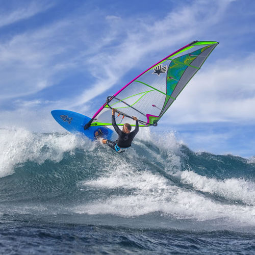 Windsurf-Segel / Wave - 2016 ELITE - Ezzy Sails 2 - Allround / 4 Segellatten / 5 Segellatten