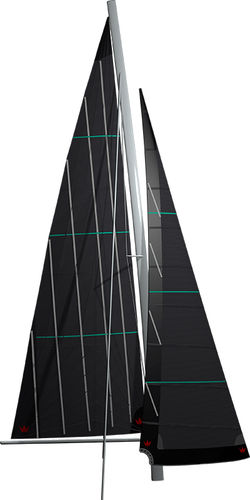 Großsegel - KOONAA - ELVSTRØM SAILS - Rollfock / Selbstwendefock / für Kreuzfahrt-Mehrrümpfer